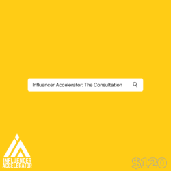 Influencer Accelerator Consultation